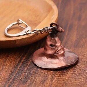 Bronze Sorting Hat Keychain and Bag Charm